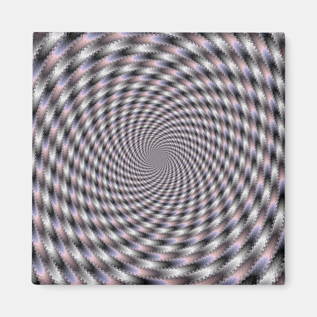 Imán 8 Vodkas demasiados - Fractal (Frente)