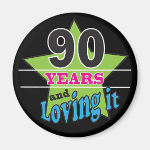 Imán 90 años y amarlo   90 cumpleaños