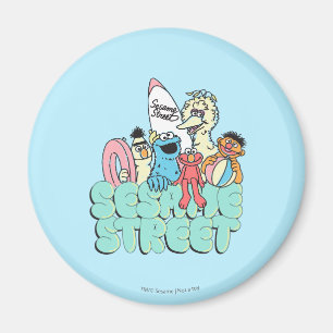 Imán 90's Sesame Street Vintage Surf
