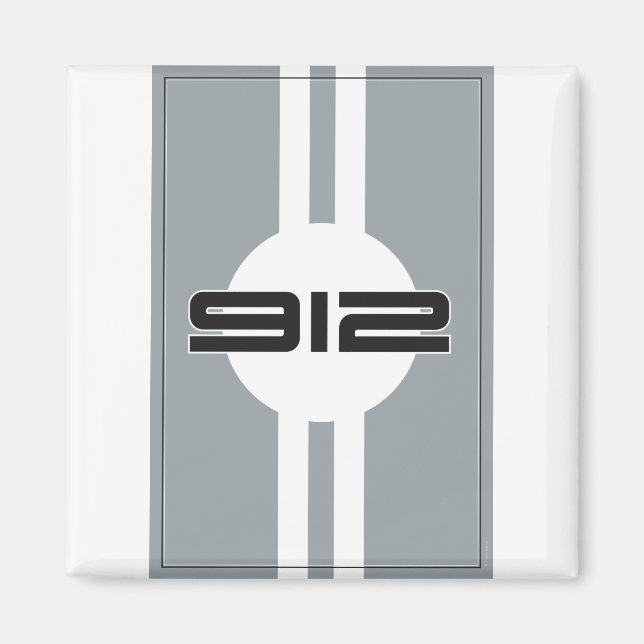 Imán 912 Racing diseño (Frente)