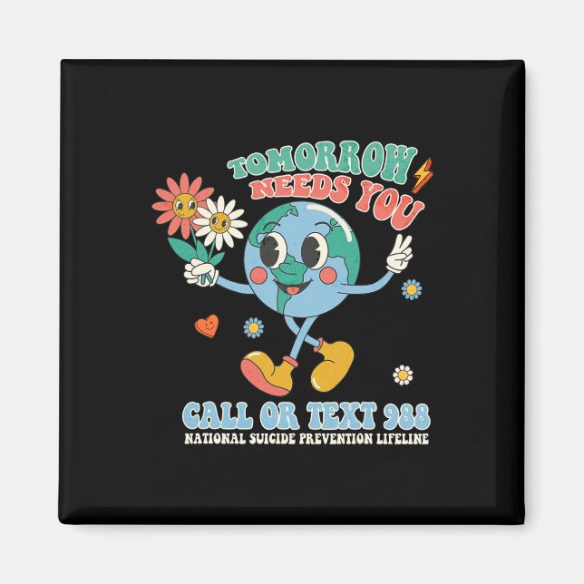 Imán 988 La prevención del suicidio permanece mañana te (Frente)