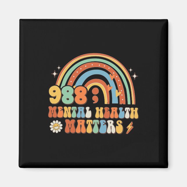 Imán 988 Predicción del suicidio en los temas de salud  (Frente)