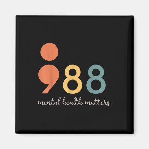 Imán 988 Semicolón Salud Mental S Prevención Del Suicid