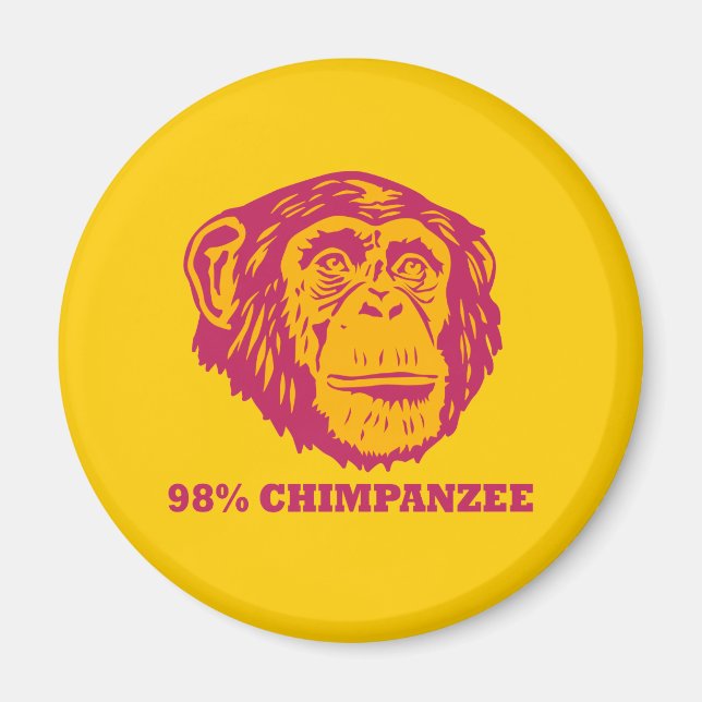 Imán 98% Chimpancé (Frente)