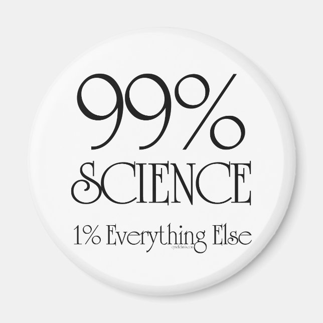 Imán 99% Ciencia (Frente)