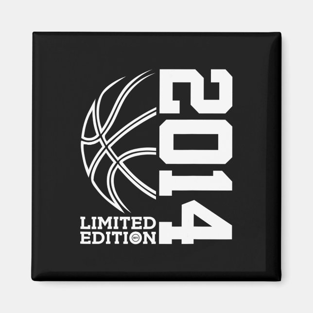 Imán 9.º Birthday Basketball Limited Edition 2014 1 (Frente)