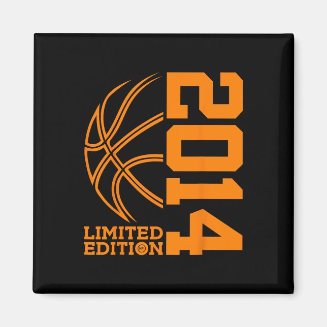 IMÁN 9.º CUMPLEAÑOS BASKETBALL LIMITED EDITION 2014 (Frente)