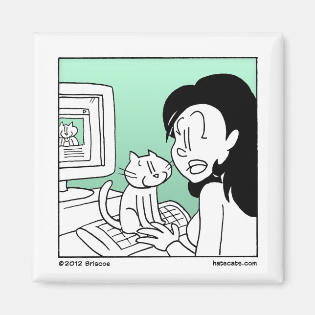 Imán 9.º gata (Frente)