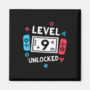 Imán 9.º videojuego desbloqueado de Nacimiento de Shirt