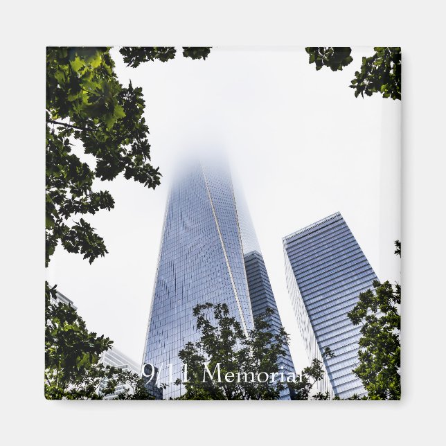 Imán 9/11 Monumento conmemorativo (Frente)