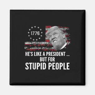 Imán A Anti Trump Le Gusta Un Presidente Pero Estúpido