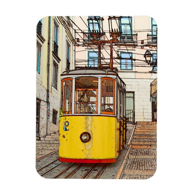 Imán A Bica de Duarte Belo - Lisboa (Vertical)