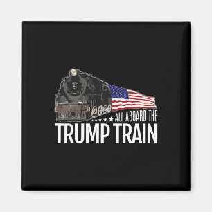 Imán A bordo del tren de Trump 2020