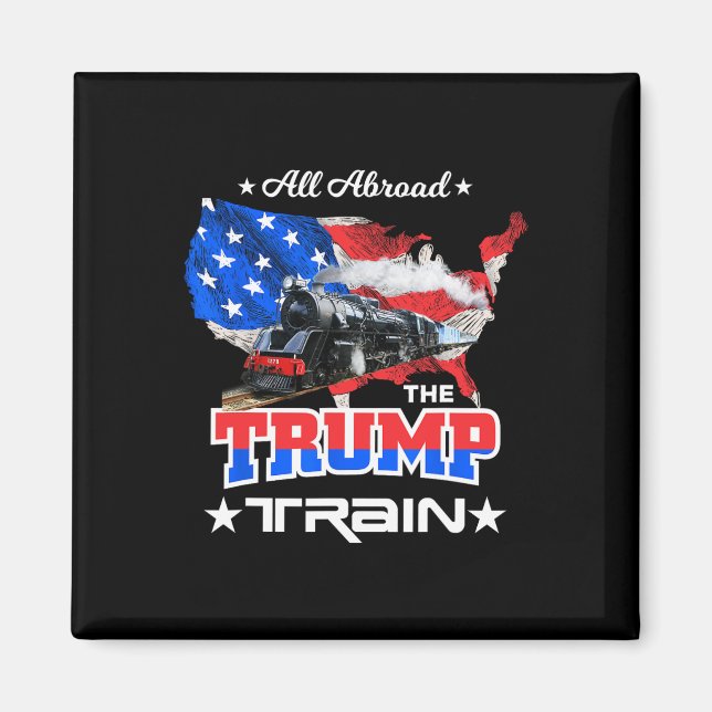 Imán A bordo del tren de Trump 2022 (Frente)