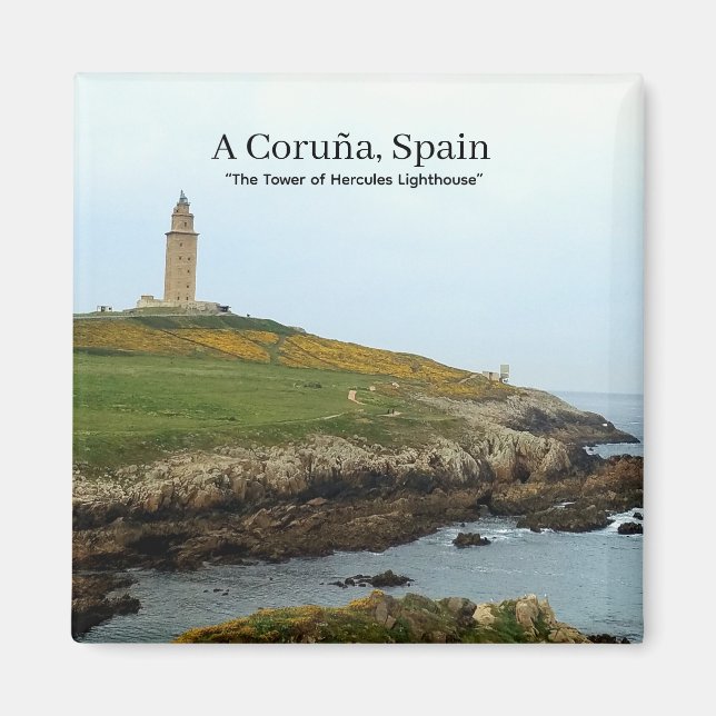 Imán A Coruña, Spain - The Tower of Hercules Lighthouse (Frente)
