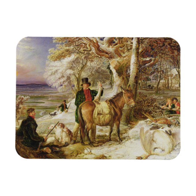 Imán A Day's Sport, 1826 (aceite en lienzo) (Horizontal)