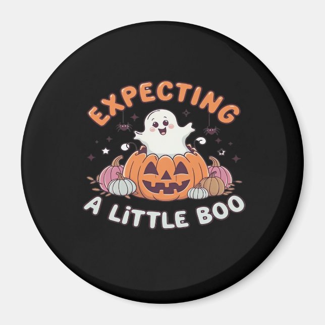 Imán A Esperar Pequeño Boo (Frente)