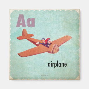 Imán A está para el aeroplano