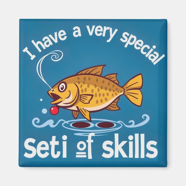 Imán A Fish with Unique Skills (Frente)