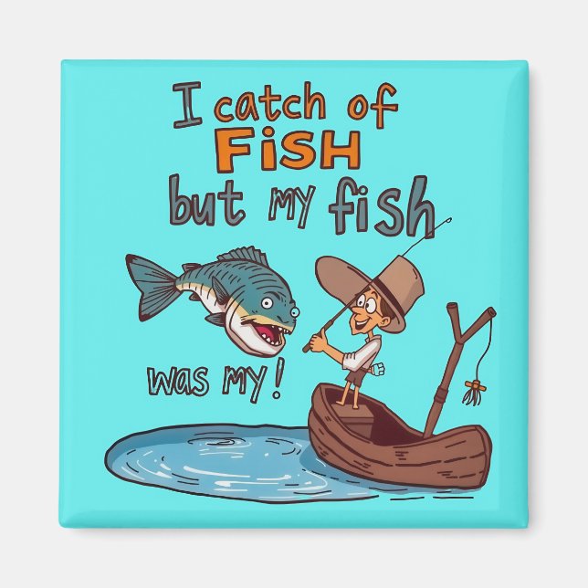 Imán  A Fishy Surprise  (Frente)