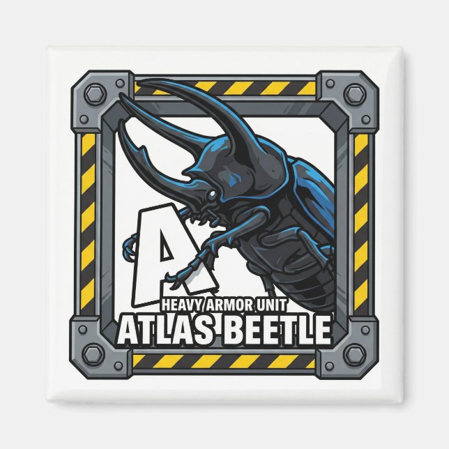 Imán A is for Atlas Beetle – GTA Style ABC Learning (Frente)