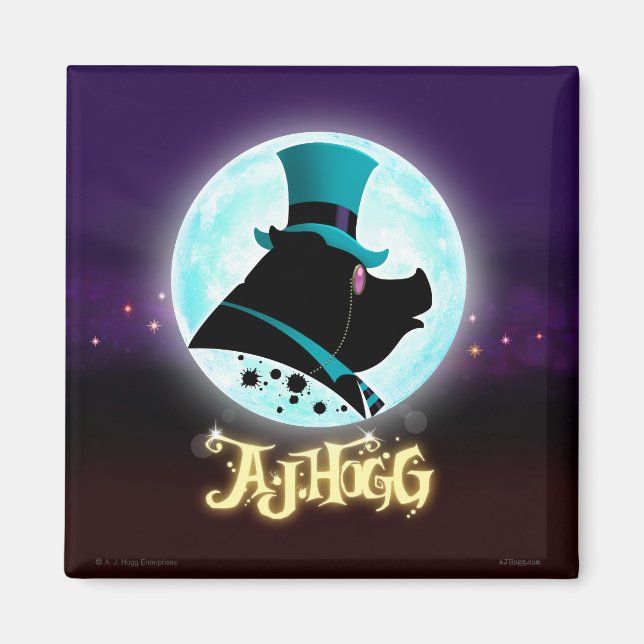 IMÁN A. J. HOGG WISHING MOON MAGNET (Frente)