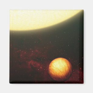Imán A Júpiter-como el planeta