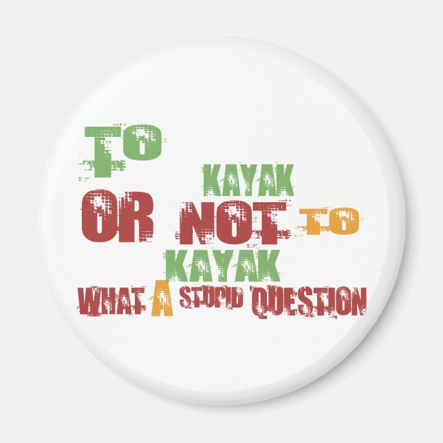 Imán A Kayak (Frente)