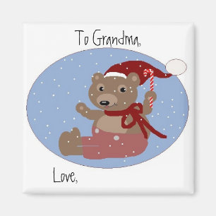 Imán A la abuela, amor… (Personalice)