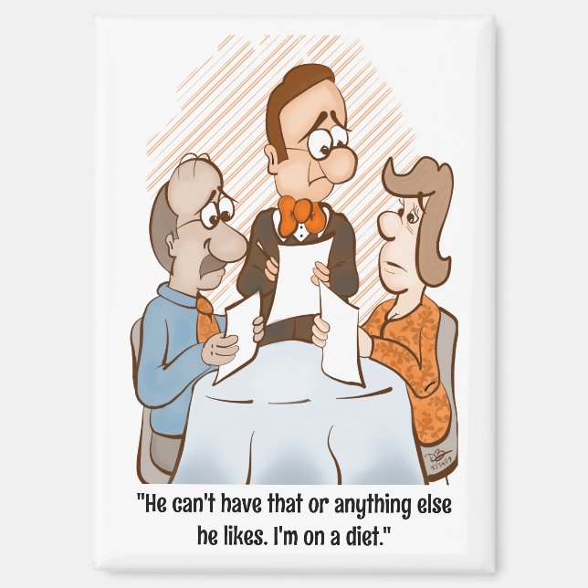 Imán A La Dieta (Anverso)