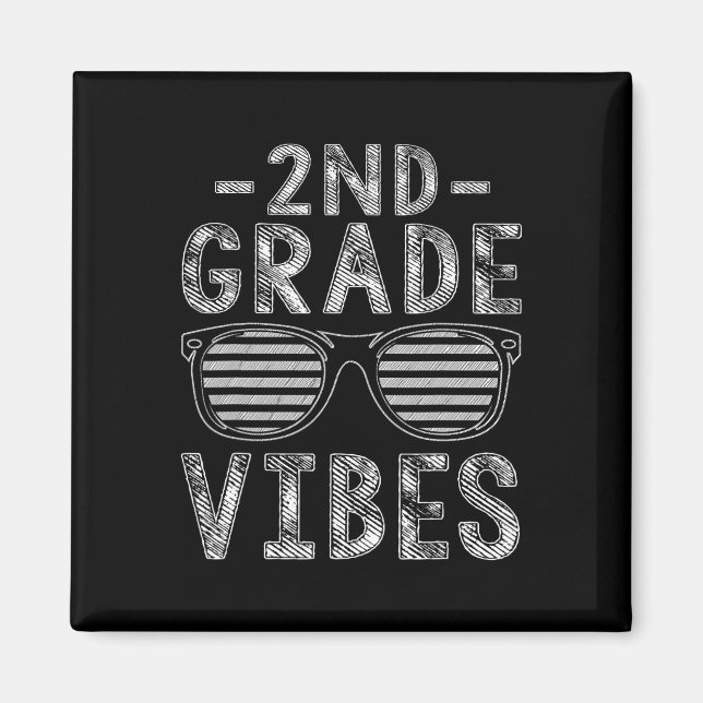 Imán A la escuela segundo grado Vibes segundo grado Mae (Frente)