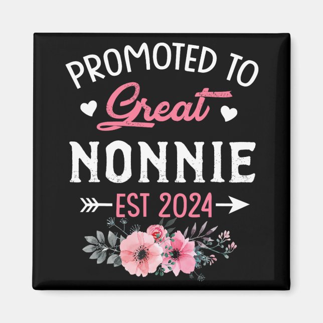 Imán A La Gran Flor Nonnie Est 2024 (Frente)