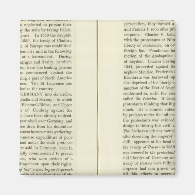 Imán A la muerte de Carlos V 1551 (Frente)