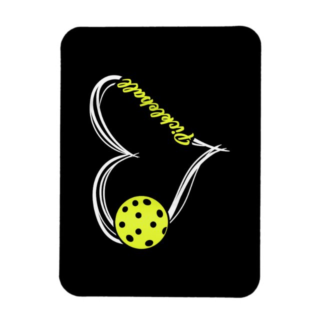 Imán A las mujeres les encanta el baloncesto - juego de (Vertical)