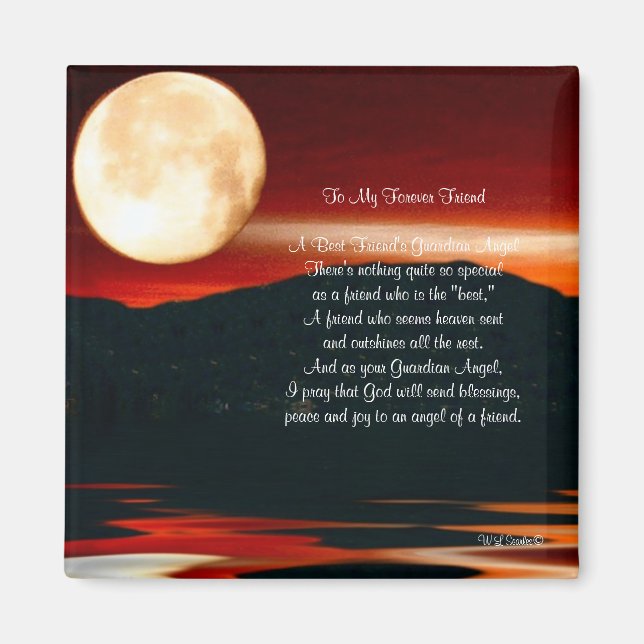 Imán A Mi Forever Friend - Magnet (Frente)