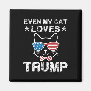 Imán A mi gato le encanta Trump 2024