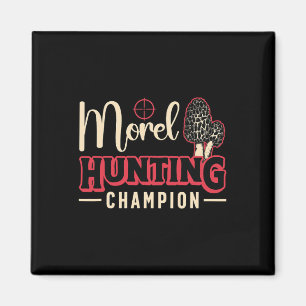 Imán A Morel Hunting Champion le encanta honrar hongos