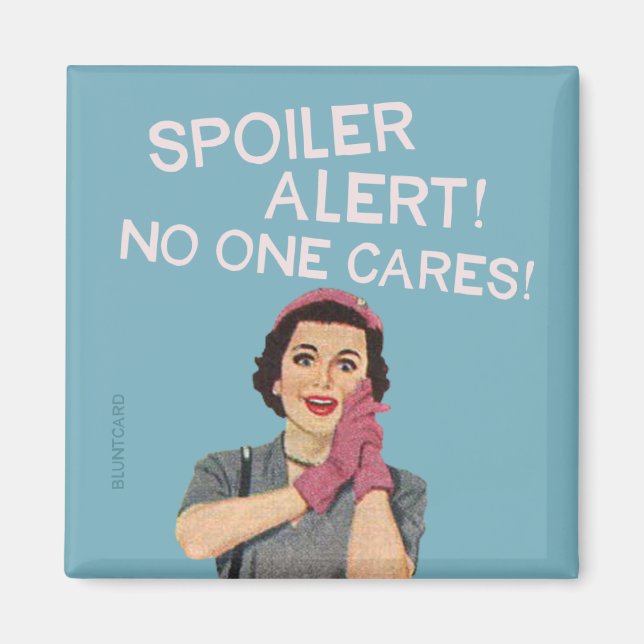 Imán ¡A nadie le importa! (Frente)