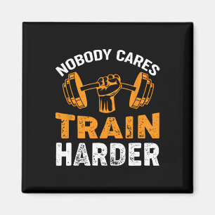 Imán A Nadie Le Importa Entrenar Halterofilia De Fitnes