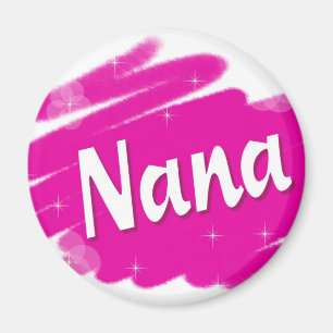 Imán A Nana le encanta el rosa