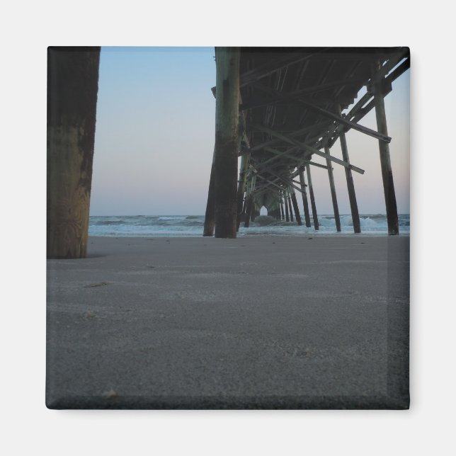 Imán A nivel del mar - Isla de roble, NC (Frente)