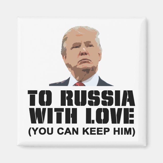 Imán A Rusia con amor (Frente)