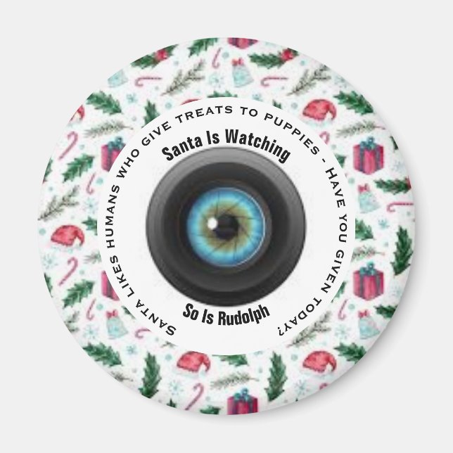 Imán A Santa le gustan los humanos que dan amenazas a.. (Frente)