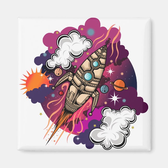 Imán A Través De La Galaxia (Frente)