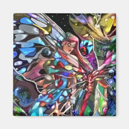 Imán A través de las alas de una mariposa