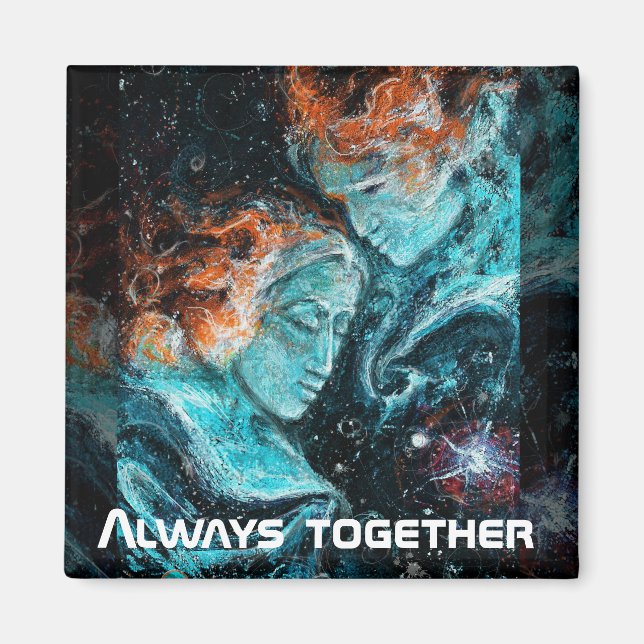 Imán A través del espacio (Frente)