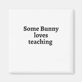 Imán A un conejito le encanta enseñar