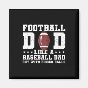 Imán A Un Papá Fútbol Le Gusta El Béisbol Pero Con Un M