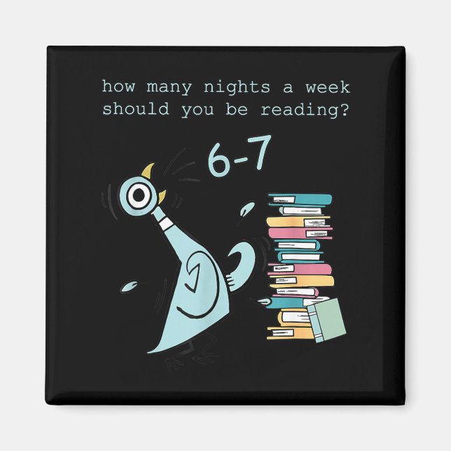 Imán A Week Should You Be Reading 67 Teacher  (Frente)