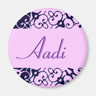 Imán Aadi Designer Name Magnet
